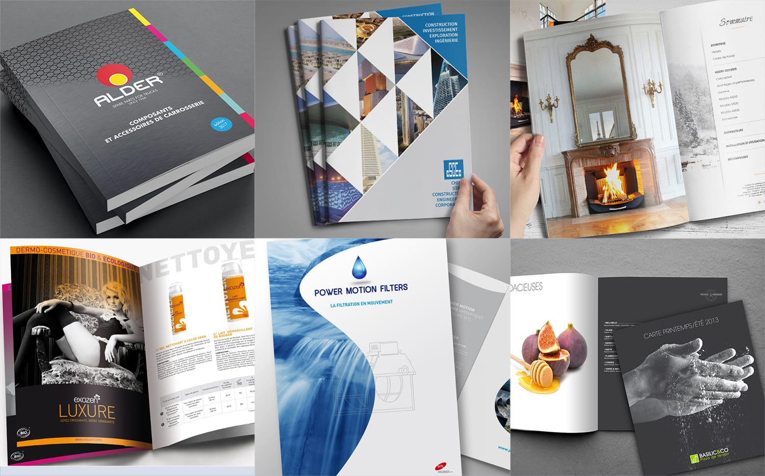 Mise en page catalogue