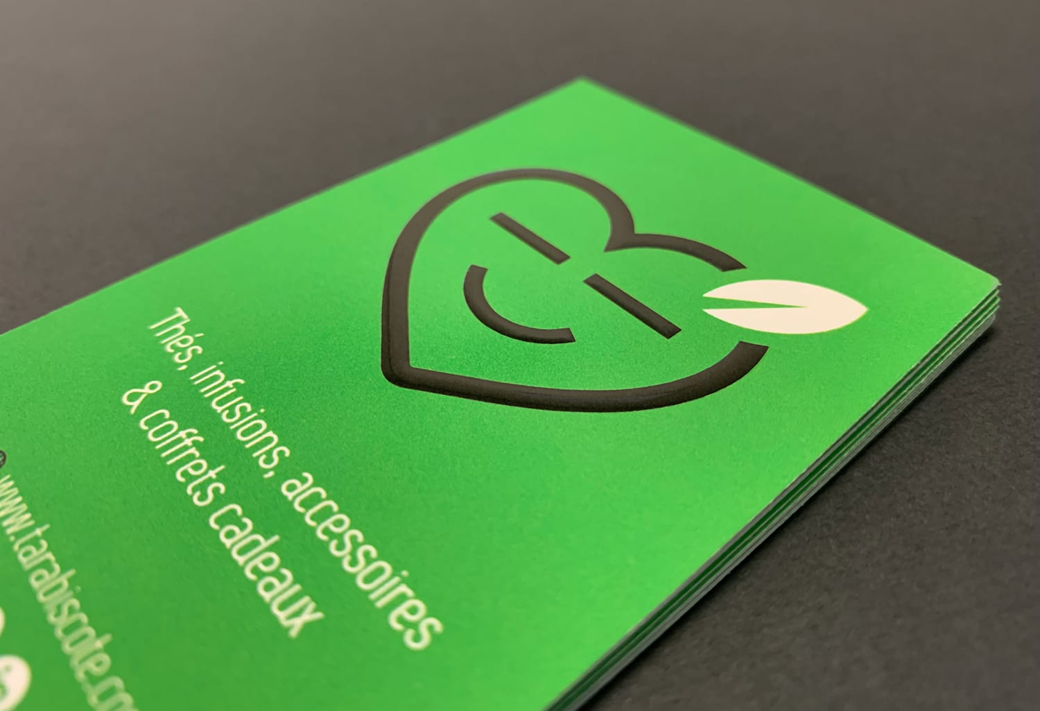 carte de visite soft touch