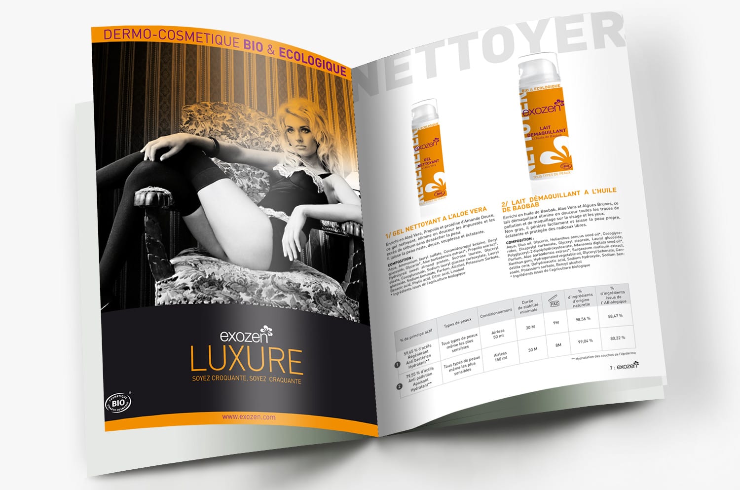 mise en page catalogue