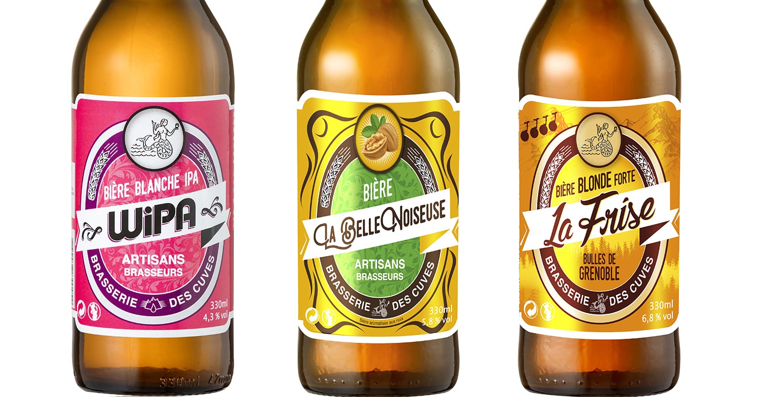 Création étiquette bière