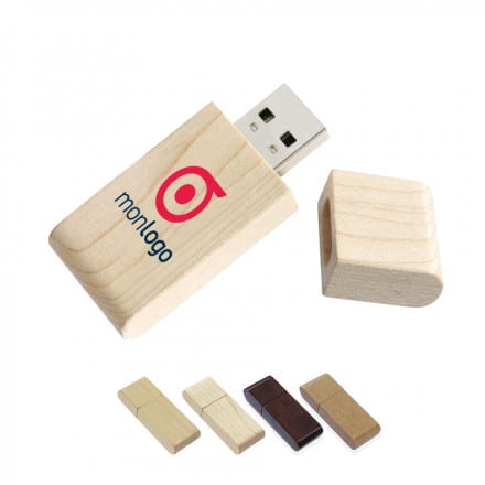 cle-usb bois