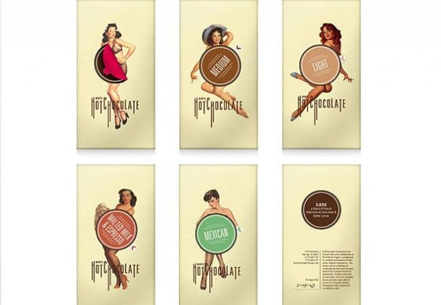 packaging chocolat hot