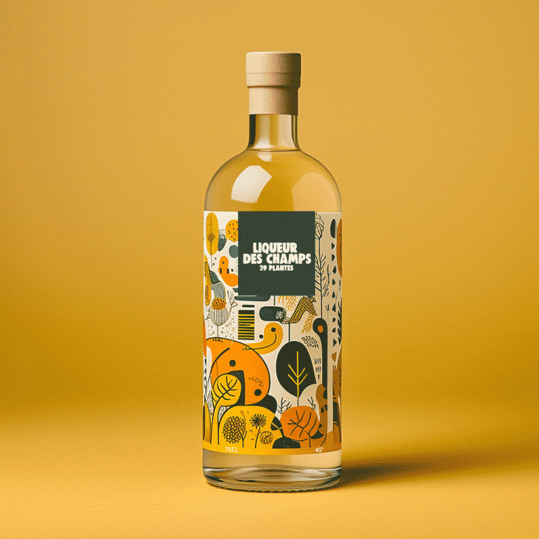 Design packaging liqueur