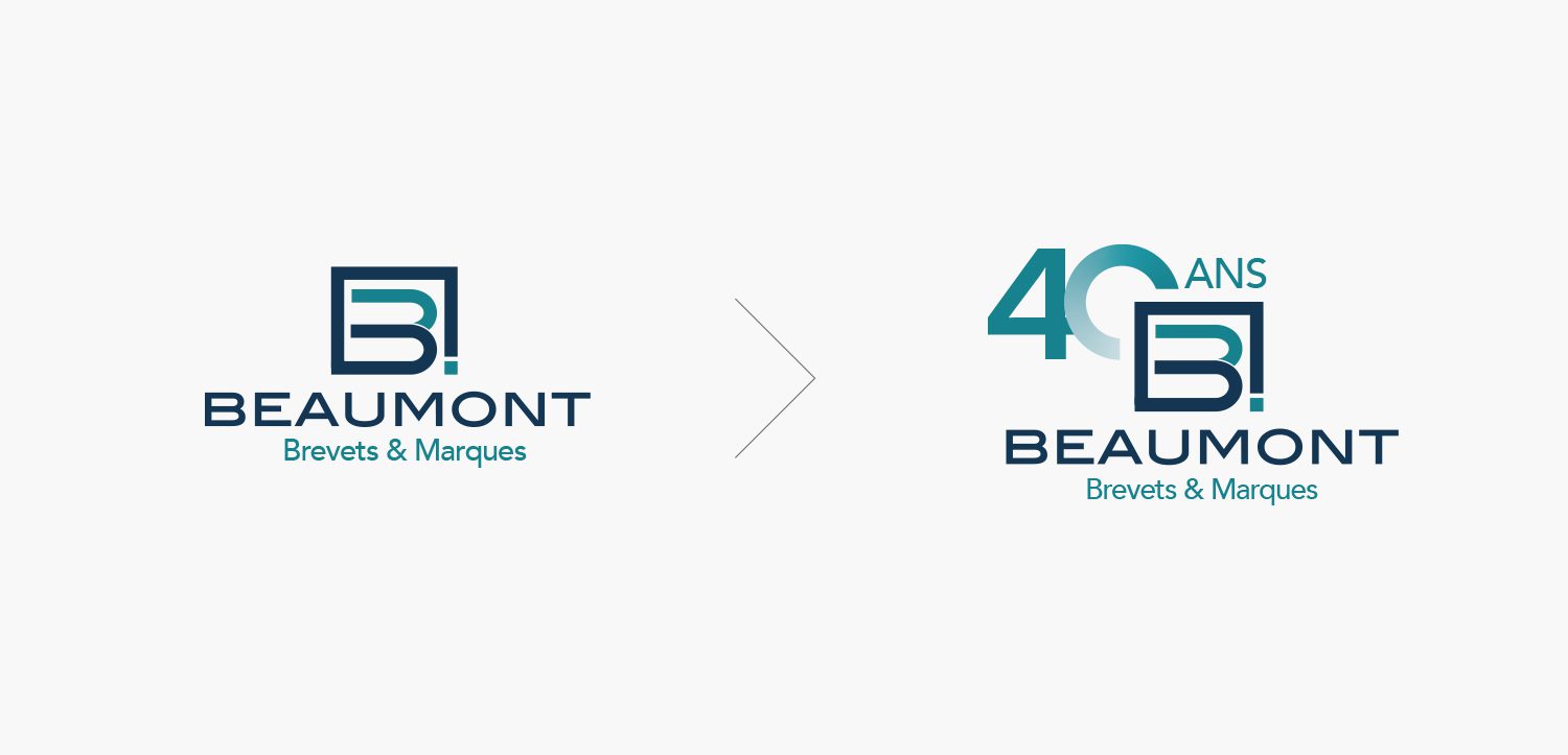 Logo 40 ans entreprise