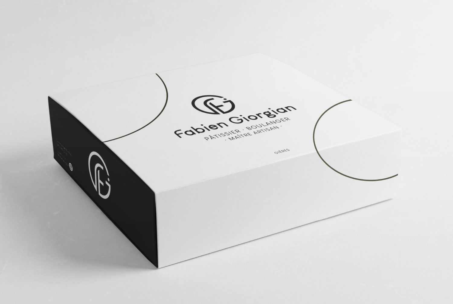design boîte patissier